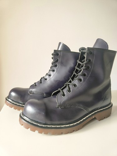 Anfibi viola pelle - 41, nos